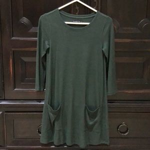 NWOT Hunter Green Abercrombie & Fitch Dress